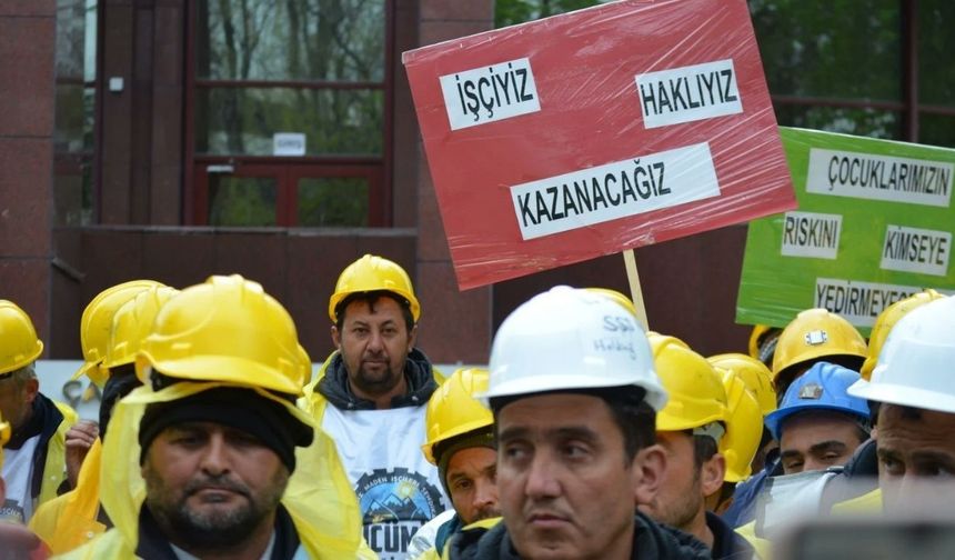 Maden işçileri Ankara'da! Özel'den holding yorumu: İşçiye milyonlarca lira borcu var