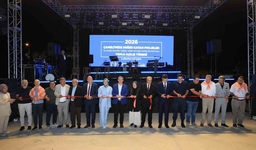 Çameli Belediyesi Yöresel Ekmek Fırını ve yatırımlar açıldı