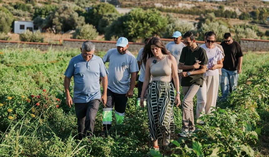 Çeşme'de ata tohumları ve aromatik bitkiler için yeni adım