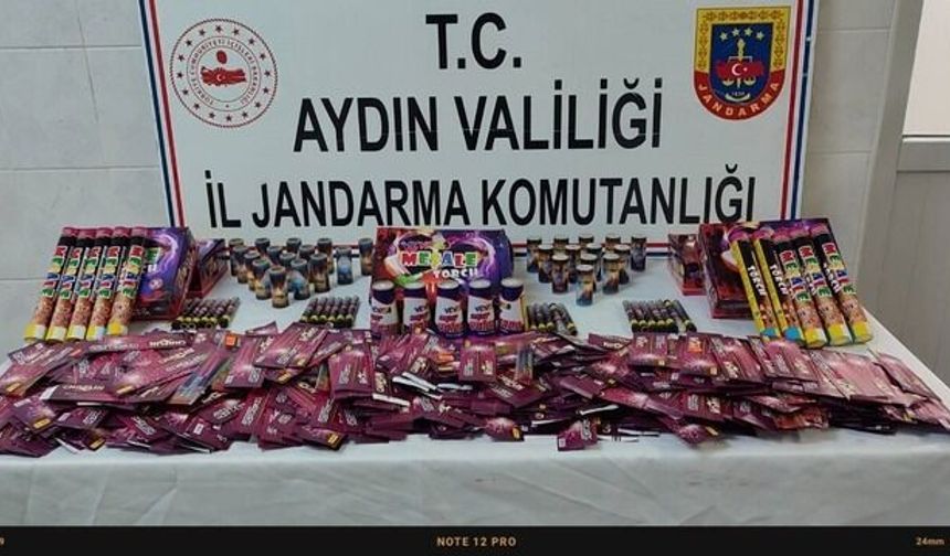 Didim’de işletmeye baskın: 4 bin 630 yasaklı malzeme çıktı