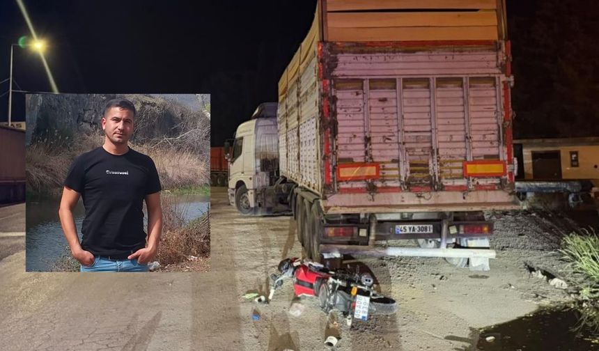 Salihli’de feci motor kazası: 37 yaşındaki Özkan Kılıç hayatını kaybetti