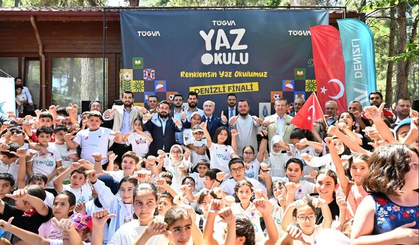 TÜGVA Denizli Yaz Okulu final programı gerçekleştirildi