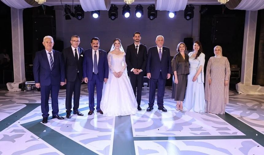 İyi Parti Denizli Milletvekili Yasin Öztürk kızını evlendirdi