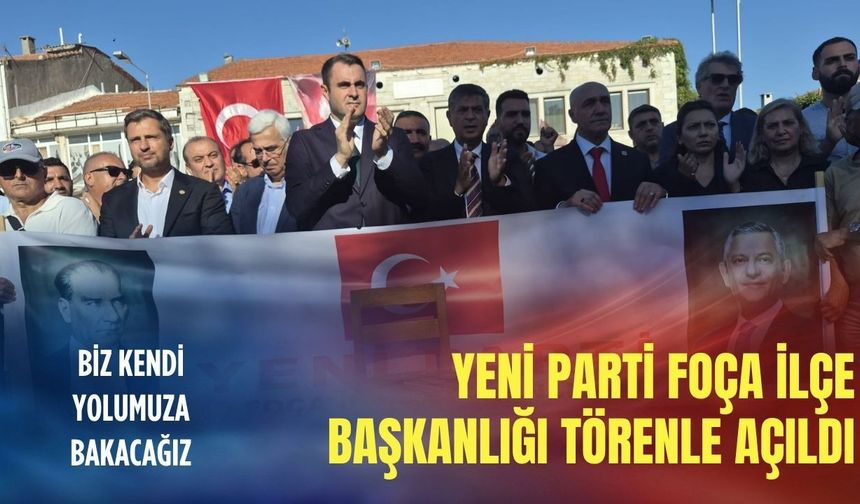 Başkan Güç Foça’dan seslendi: Bu iktidar bitmiştir, biz kendi yolumuza bakacağız