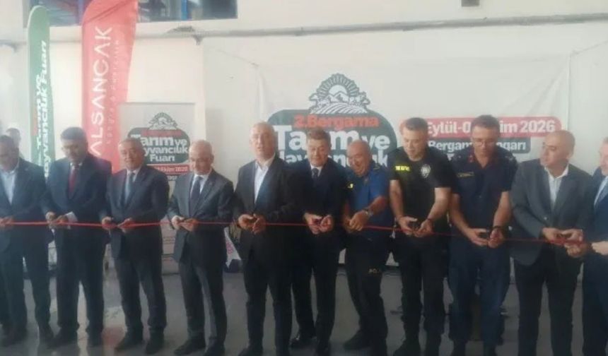 Bergama Tarım ve Hayvancılık Fuarı kapılarını ikinci kez açtı