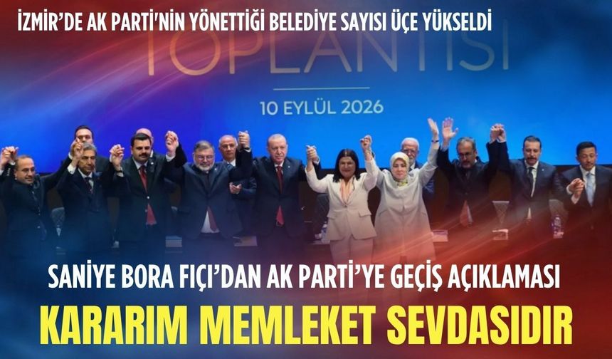 Saniye Bora Fıçı’dan AK Parti’ye geçiş açıklaması: Kararım memleket sevdasıdır