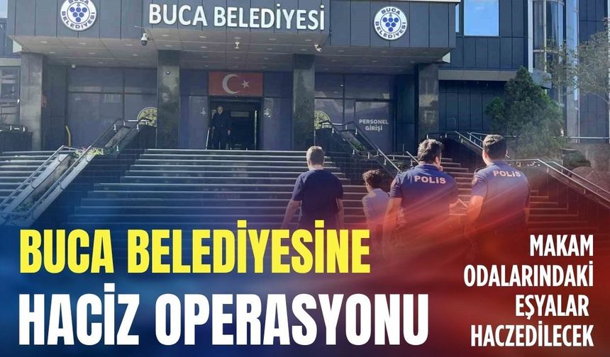 Buca Belediyesine haciz operasyonu: Makam odalarındaki eşyalar haczedilecek