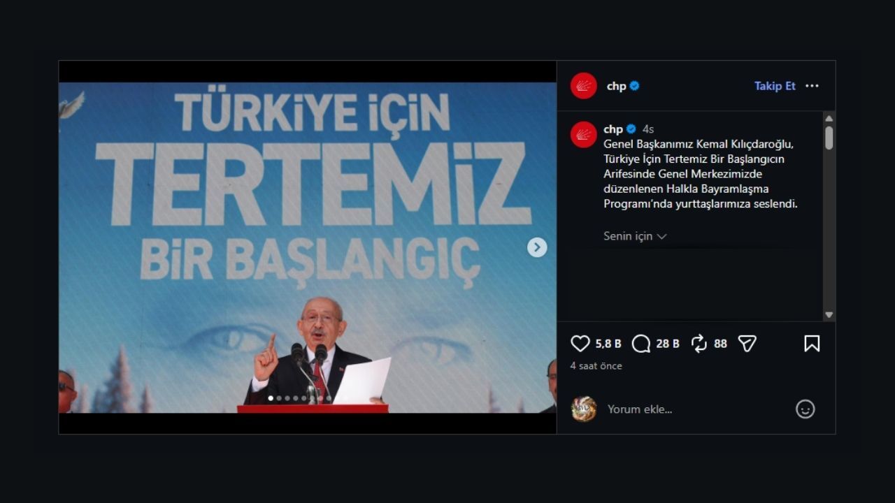 Chp İnstagram