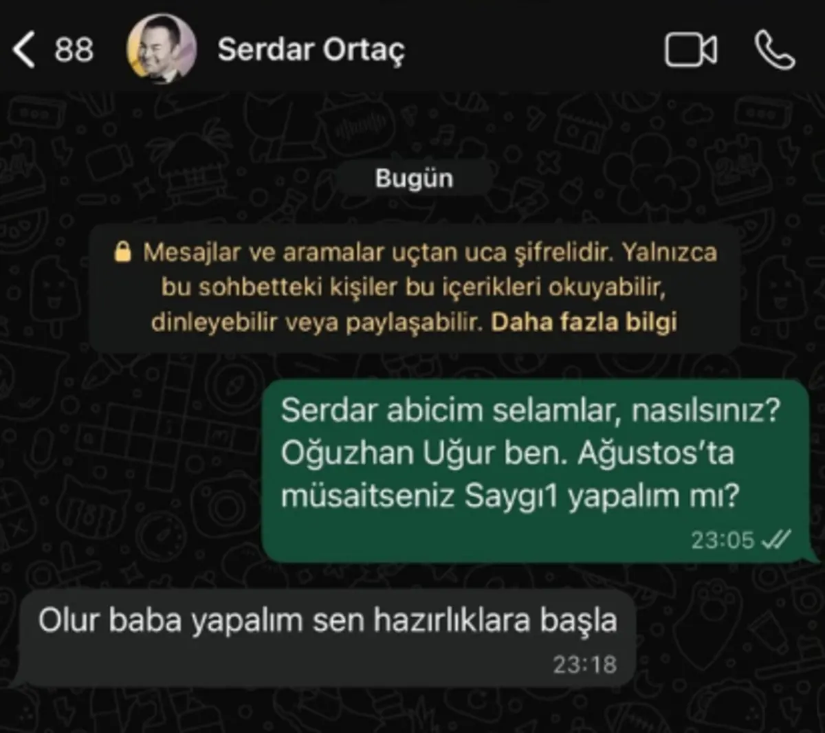 Saygı1 Serdar Ortaç 2