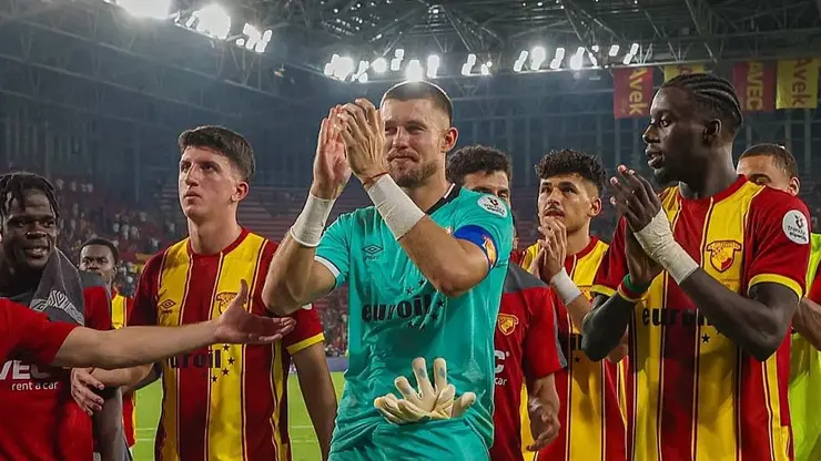 Göztepe kalecisi Mateusz Lis'in Süper Lig'de 100. maç heyecanı:-1