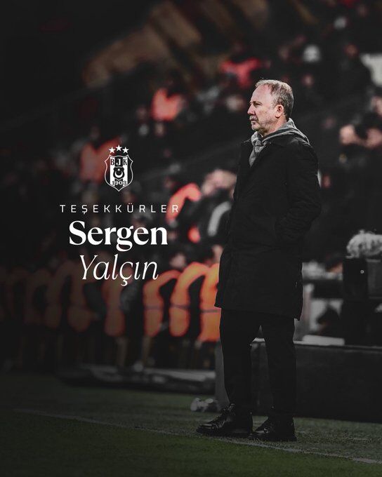 Beşiktaş'ta Sergen Yalçın Dönemi Bitti