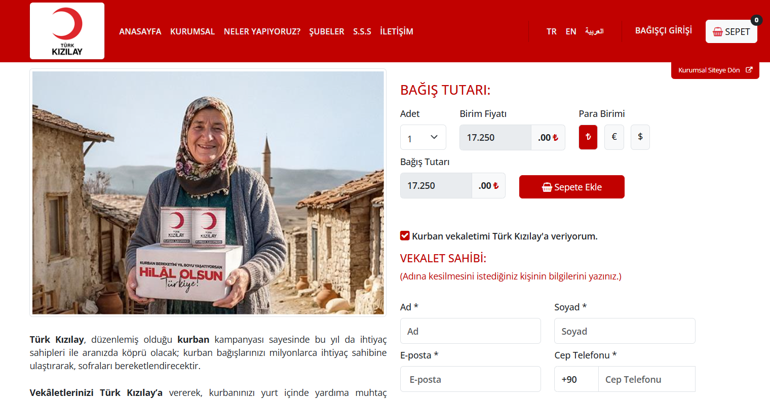 Kurban Bağışına Taksit Imkanı! (2)-1