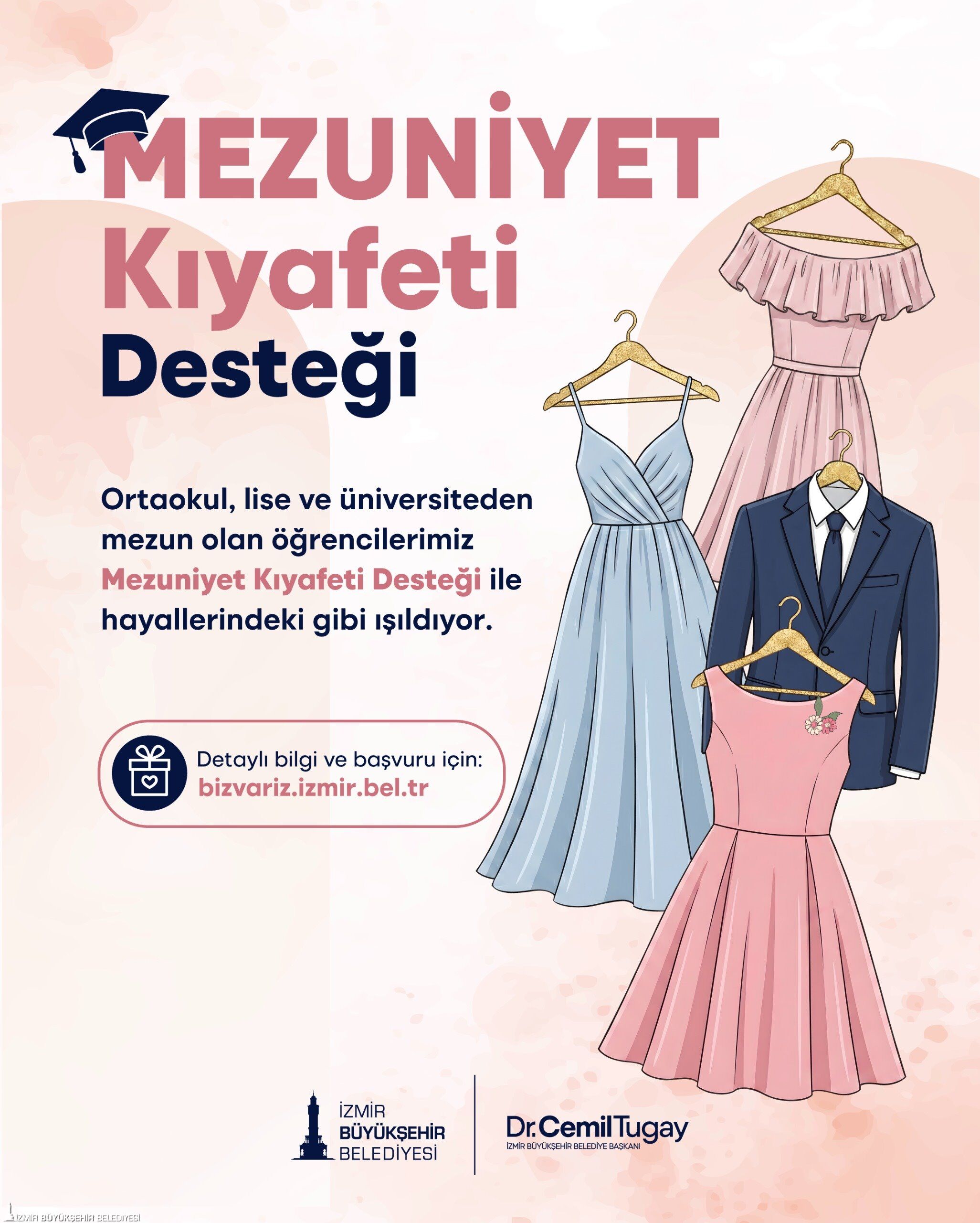 Mezuniyet Sevincine İzmir Büyükşehir’den Destek