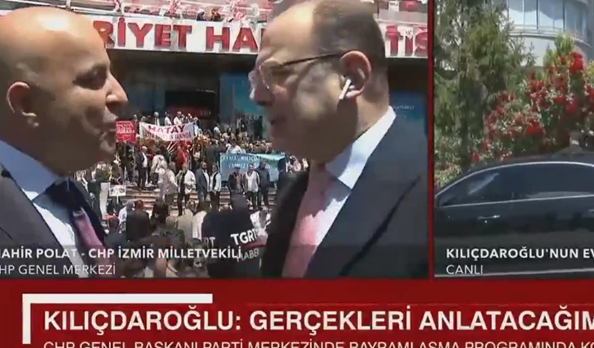 Özgür Özel Mahir Polat'ın Tgrt'ye Teşekkür Etmesine Tepki Gösterdi! 1