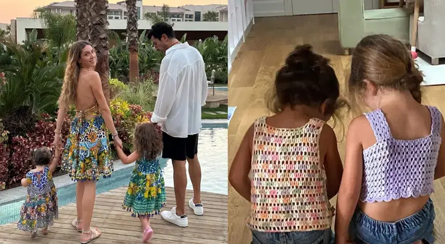 Sinem Kobal Ve Kenan İmirzalıoğlu Kızlarının Yüzünü Ilk Kez Gösterdi! 2