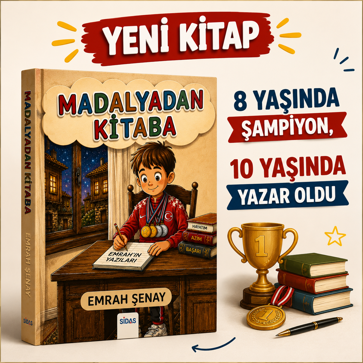 10 Yaşında Hem Dünya Ikincisi Hem Yazar! (1)