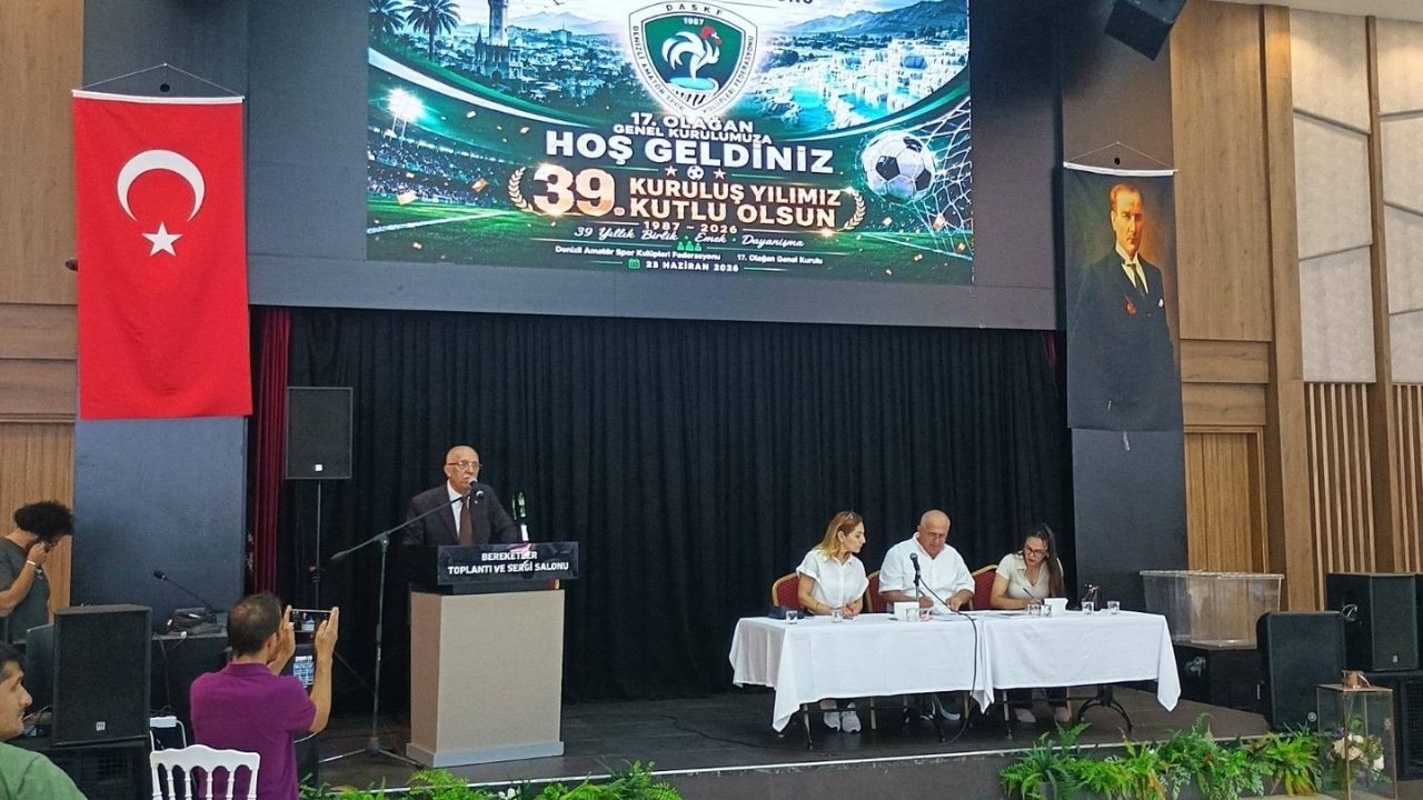 Denizli ASKF 17. Olağan Genel Kurulu’nda tek aday olan Feyyaz Ceşen yeniden başkan seçildi. Yeni yönetim ve kurullar da belirlendi.
