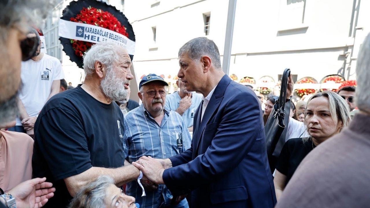 İzmir Barosunun sembol isimlerinden Özkan Yücel son yolculuğuna uğurlandı. Meslektaşları ve Türkiye Barolar Birliği Başkanı Sağkan törende duygu dolu anlar yaşadı.