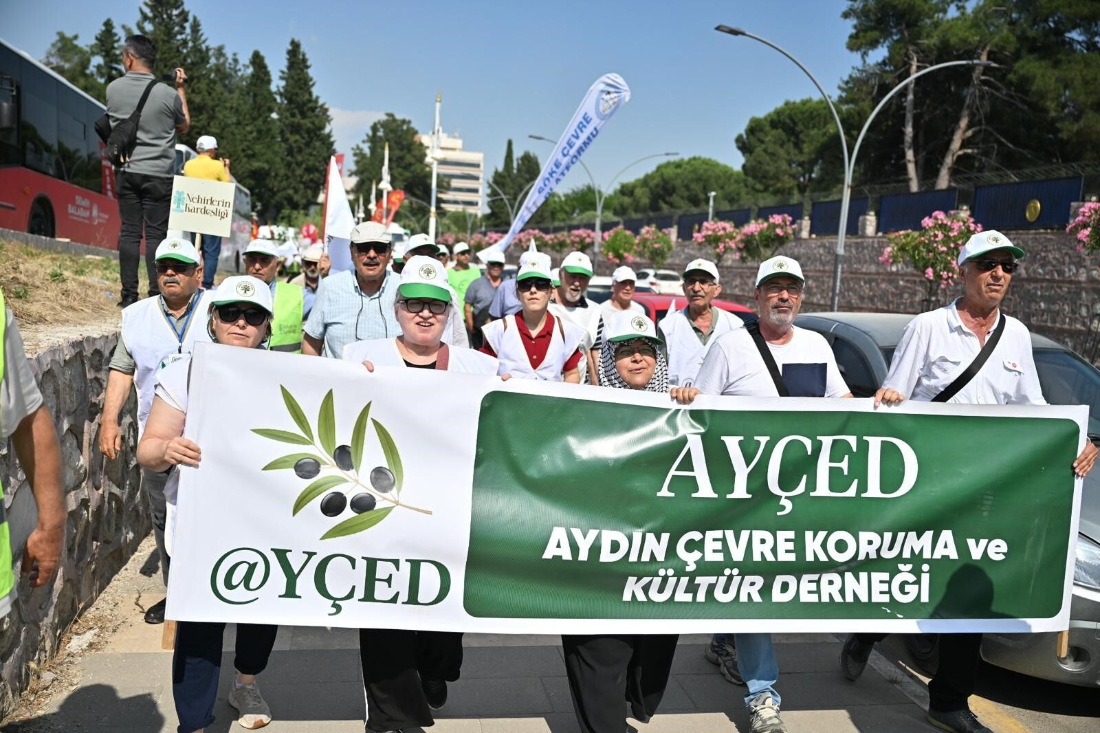 Manisa’da çevre mitindi: Gediz için tek yürek oldular