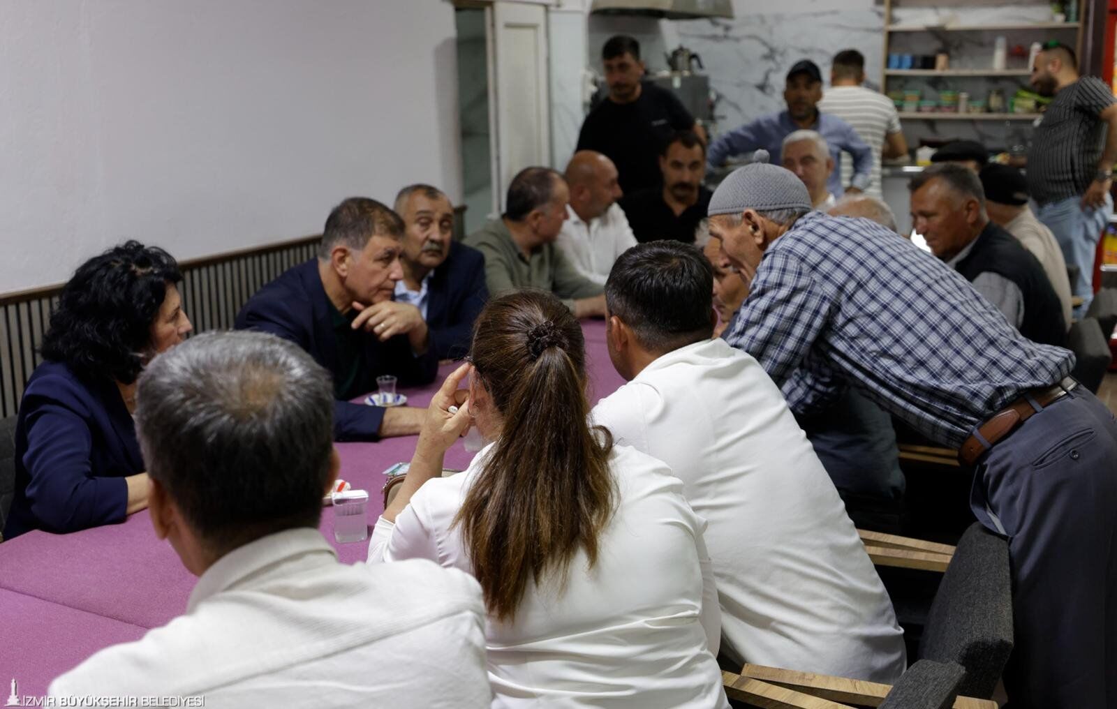 Başkan Cemil Tugay Kınık'ta Muharrem Lokmasına Katıldı1