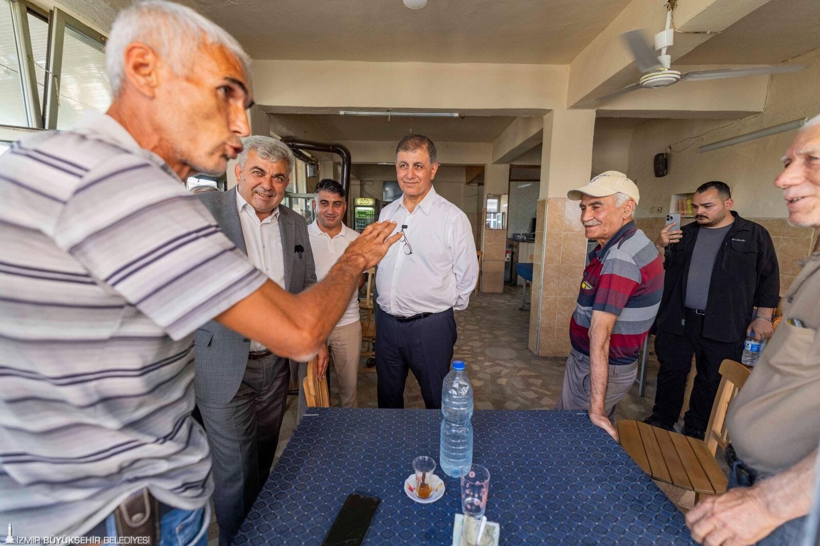 Başkan Tugay Hizmet Rotasını Kiraz'dan Başlattı1