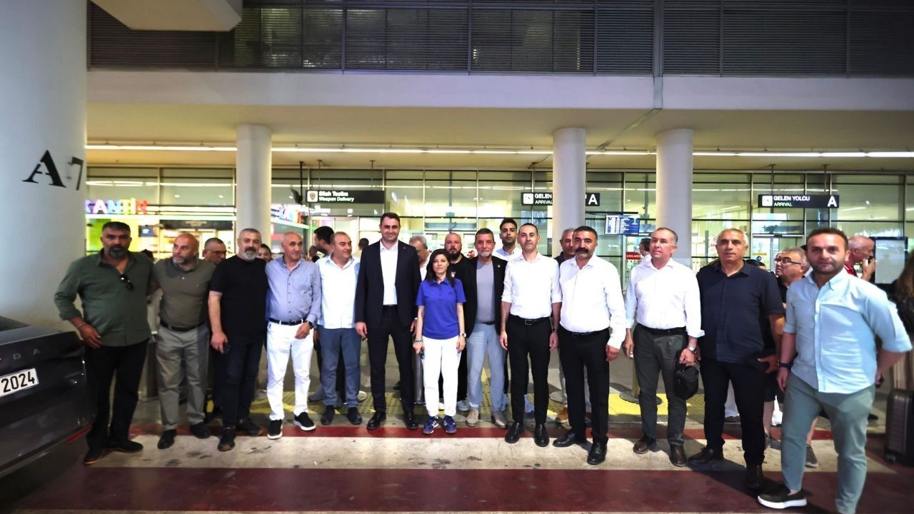 Çağatay Güç Izmirde Karşılandı