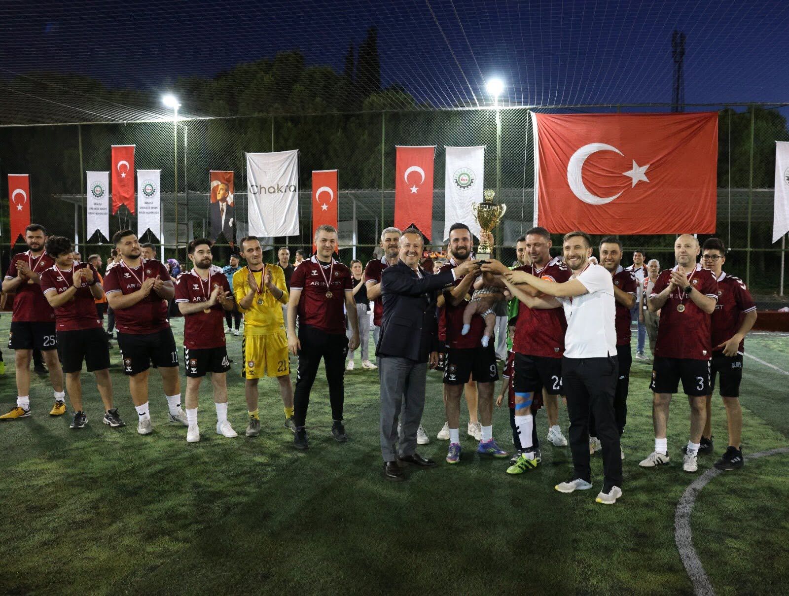 Denizli Osb'de Şampiyonlar Belli Oldu (4)