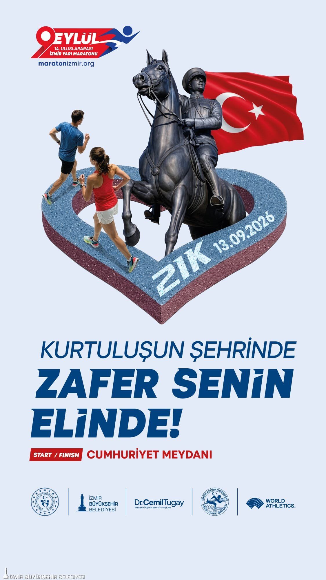 Dünyanın Gözü İzmir’de 14. Uluslararası 9 Eylül Yarı Maratonu Için Geri Sayım (1)-1