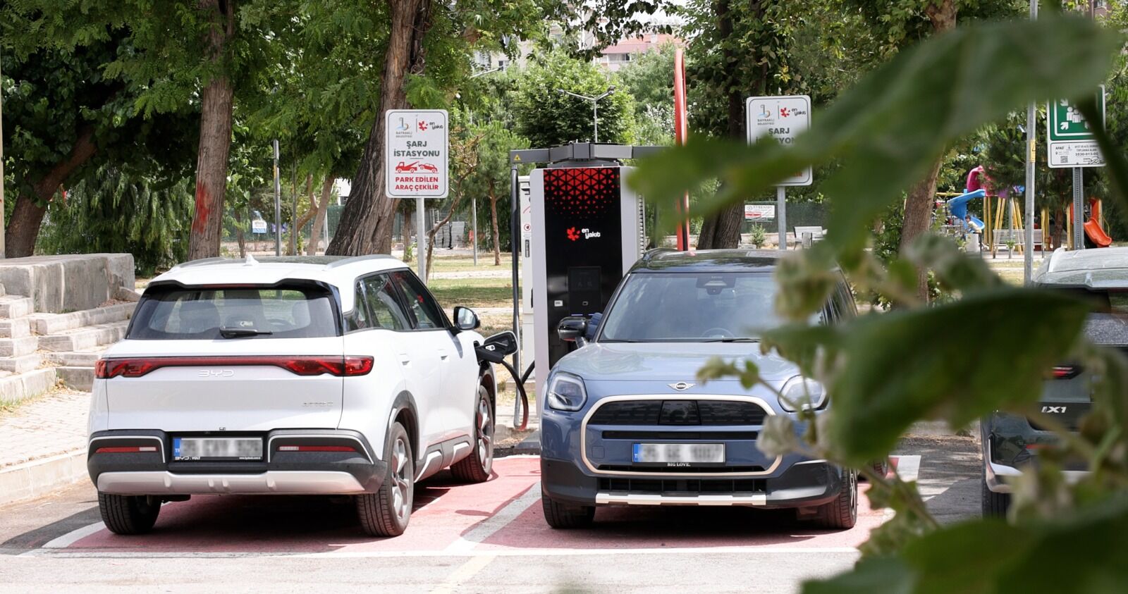 Elektrikli Araç Sahipleri Dikkat İzmir'de Yeni Şarj Istasyonları Açıldı (4)