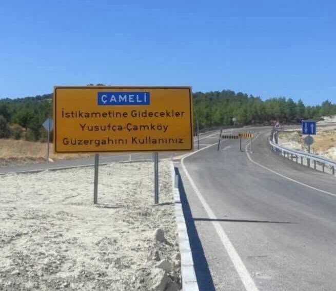 Gölhisar Çameli Yolu 30 Gün Trafiğe Kapatıldı (1)