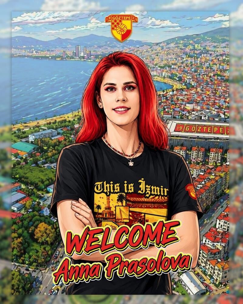 Göztepe Voleybol, Anna Prasolova’yı Kadrosuna Kattı