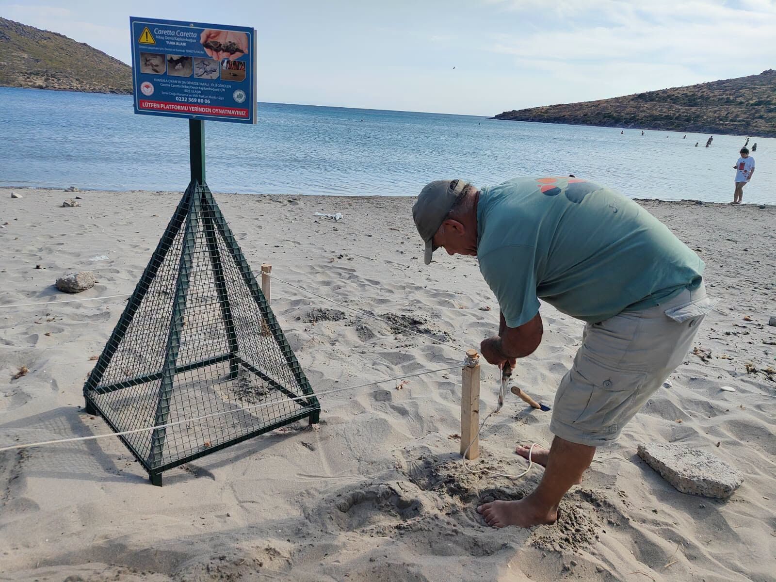 İzmir’de Deniz Kaplumbağası Heyecanı Yuvalama Alanları Genişliyor (4)