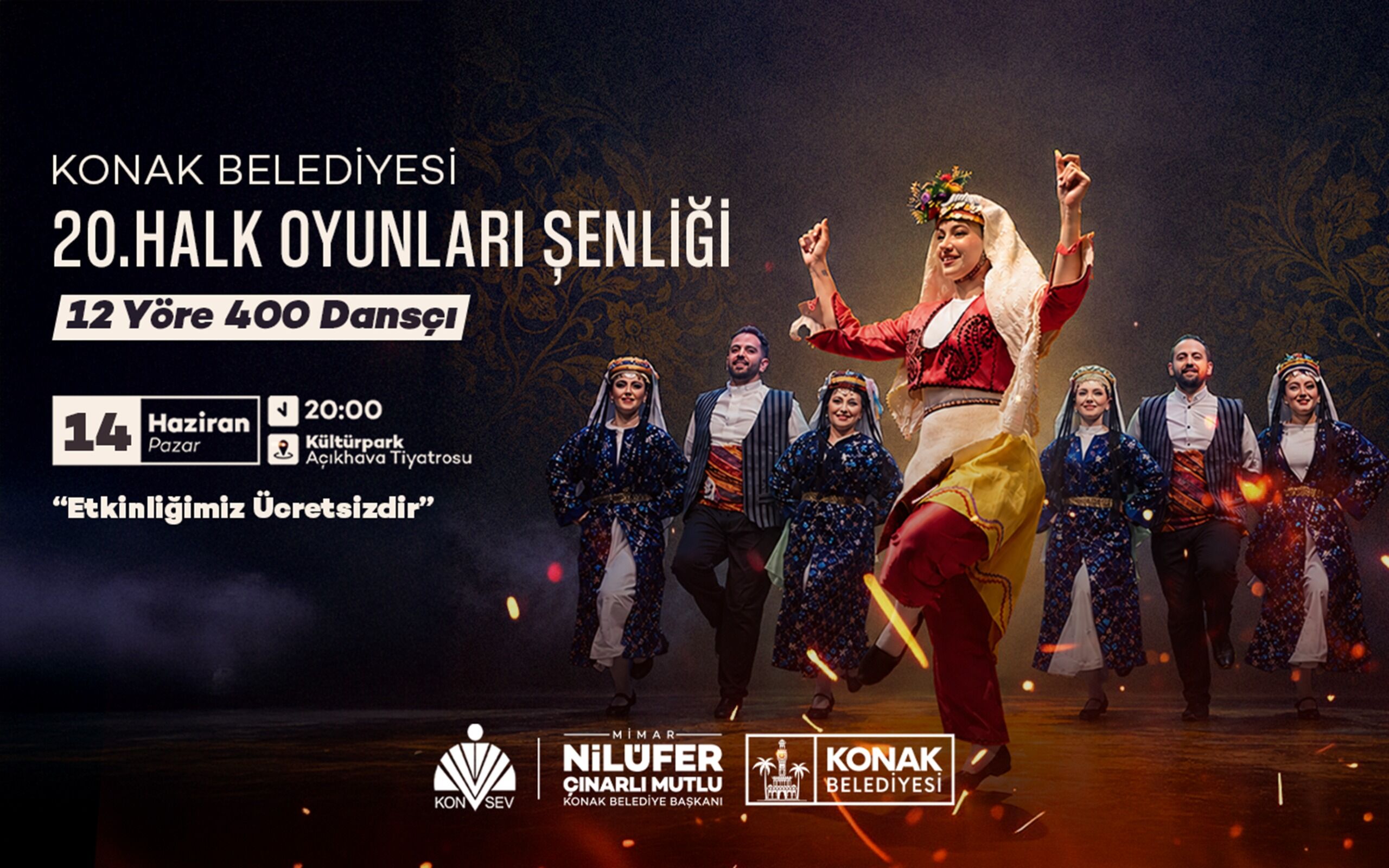 Konak'ta 20 Yıllık Gelenek 400 Dansçı Sahne Alacak (2)