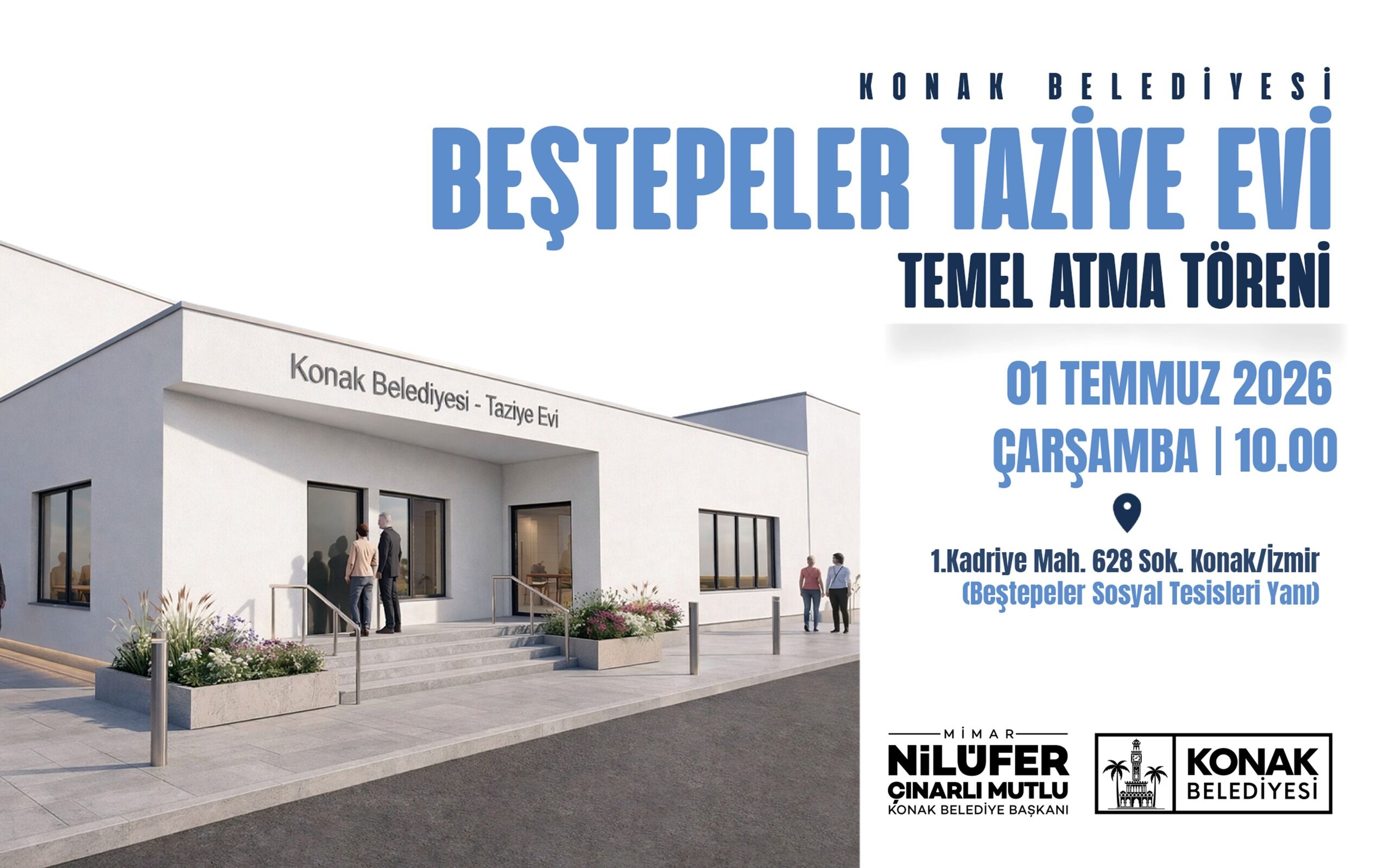 Konak'ta Beştepeler Taziye Evi'nin Temeli Atılıyor (2)