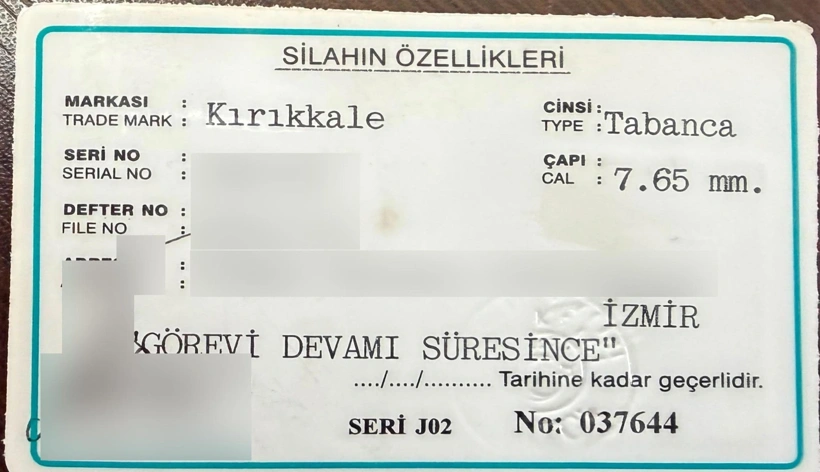 Seferihisar'daki 'Ruhsatsız Silah' Iddiasına Belgeli Yalanlama! (2)