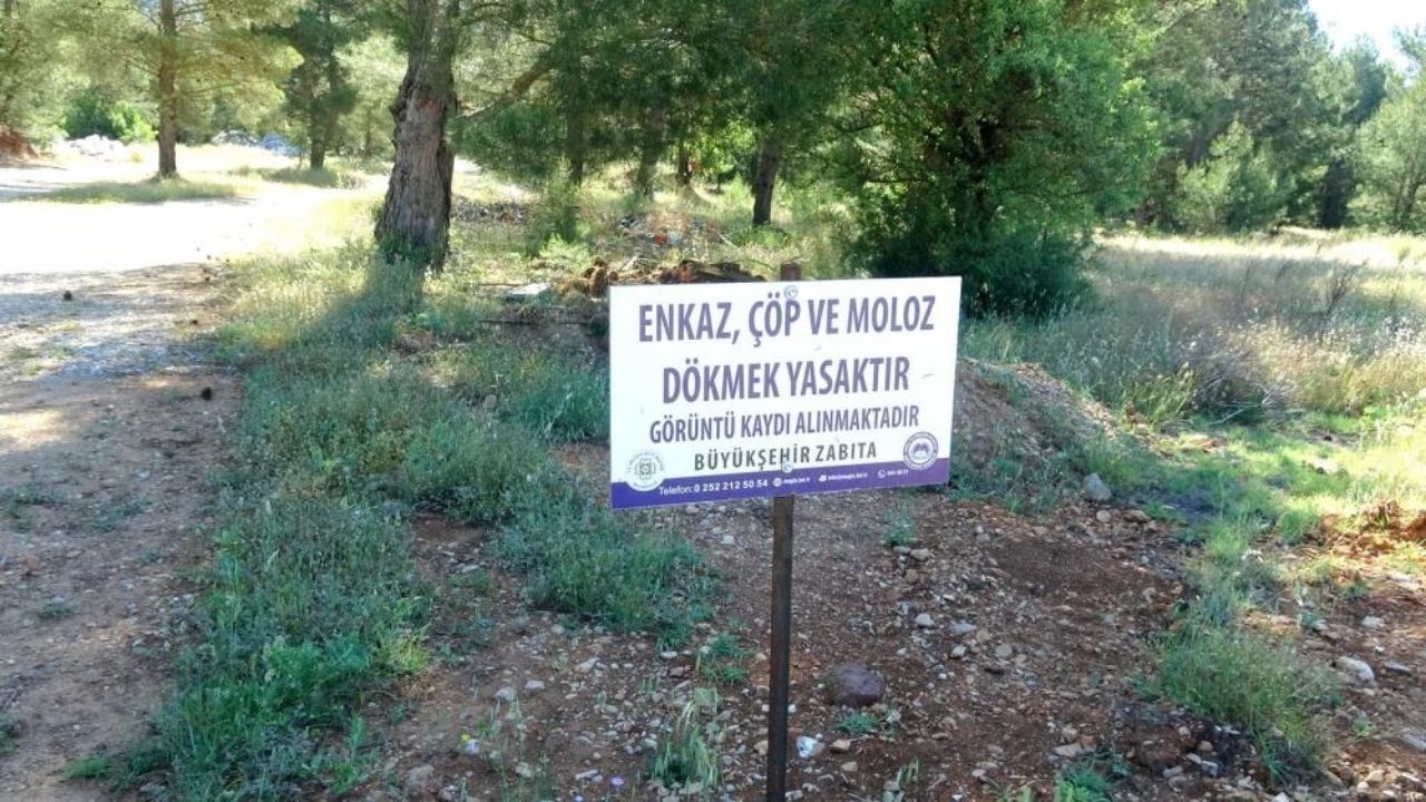 Muğla'da kaçak hafriyat isyanı! Mahalleliden uyarı: Ciddi bir yangın tehlikesi var