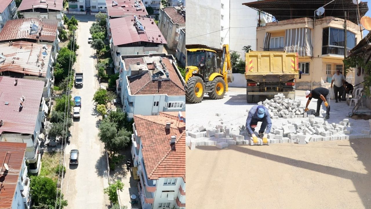 Nazilli Belediyesi, ilçe genelinde 41 farklı noktada eş zamanlı yol yenileme ve parke taşı döşeme çalışmalarını sürdürüyor. Belediye, kısa süre içinde 14 yeni noktada daha çalışmalara başlayacak.