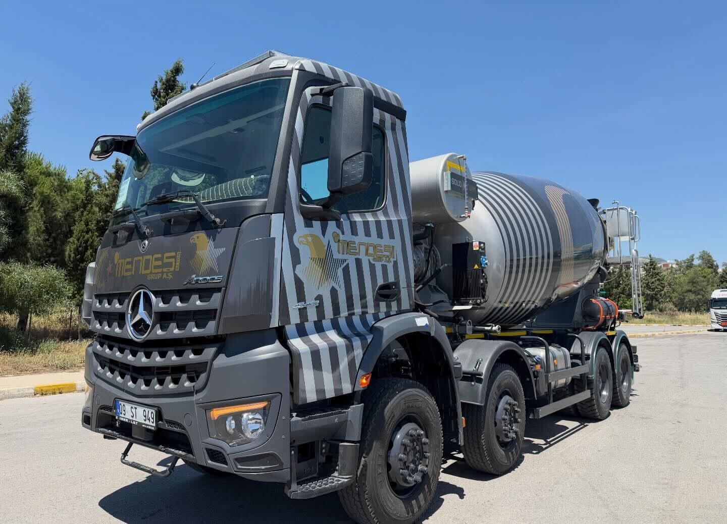 Solotürk’ün Teması Beton Mikserine Taşındı (2)