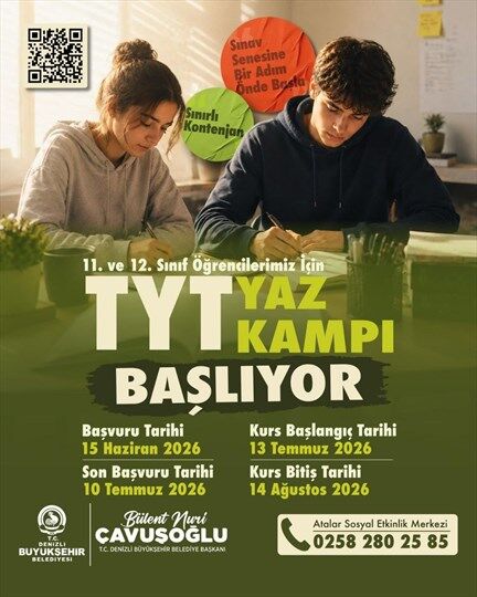 Ücretsiz Tyt Yaz Kampı Için Başvurular Başladı (1)