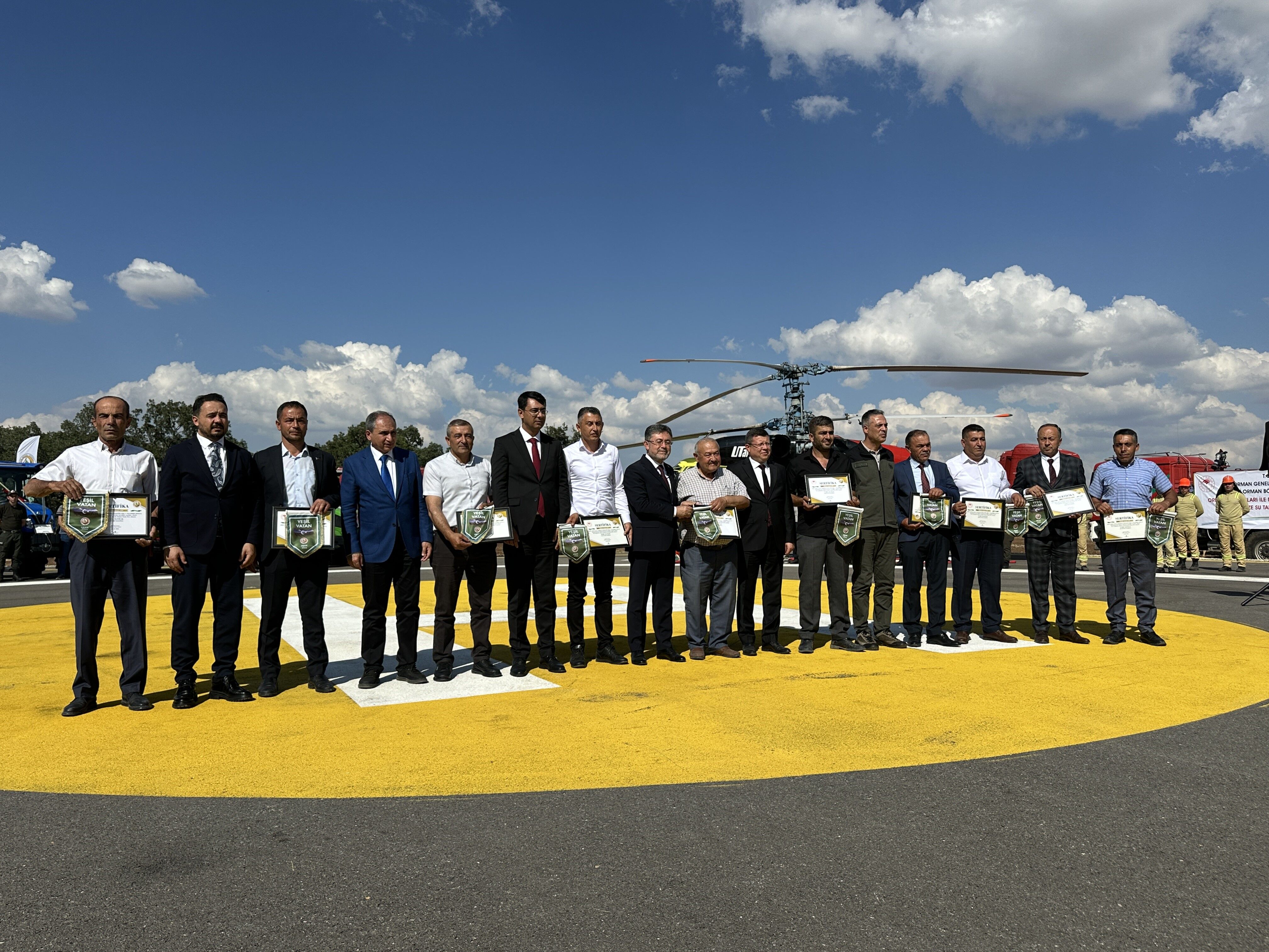 Bakan Yumaklı Orman Yangını 3