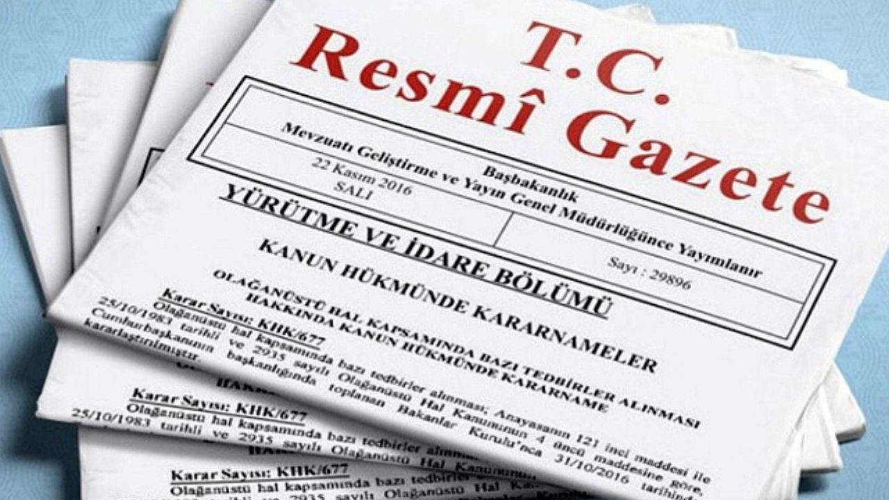 Resmi Gazete 17 Temmuz 3