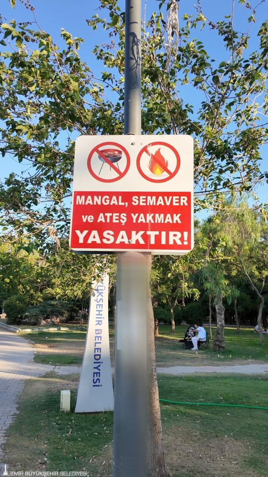 2İnciraltı Kent Ormanı Yenileniyor Mangal Yasağı Getirildi!