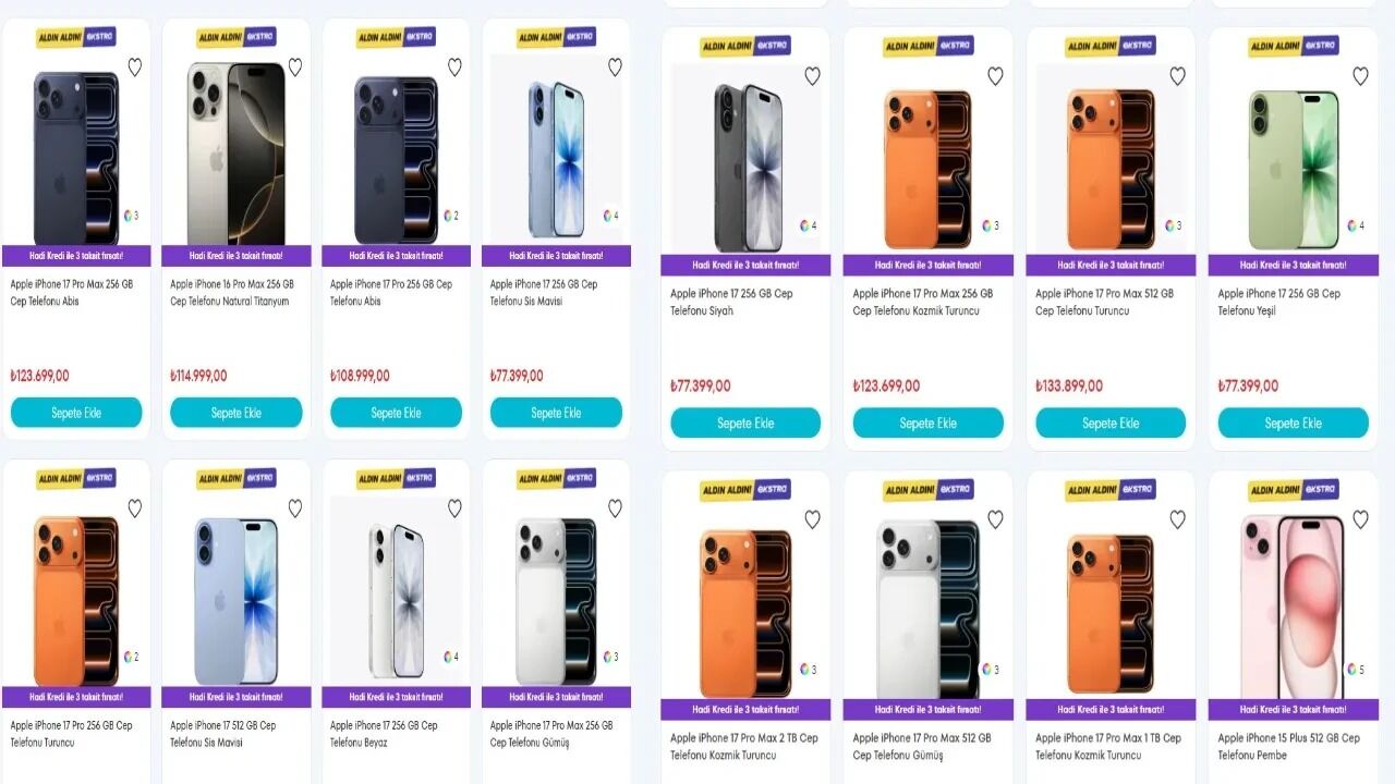 A101 Aktüel Kataloğu’nda Taksitli Iphone