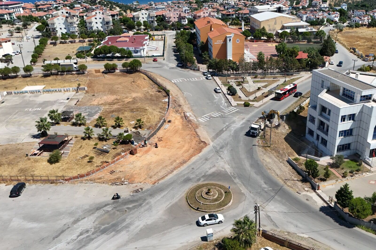 Ayvalık'ta 7. Akıllı Kavşak Hizmete Hazırlanıyor (2)