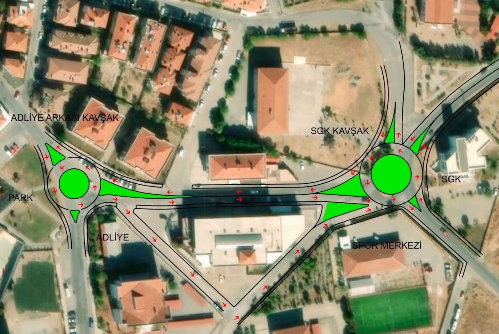 Ayvalık'ta 7. Akıllı Kavşak Hizmete Hazırlanıyor (3)