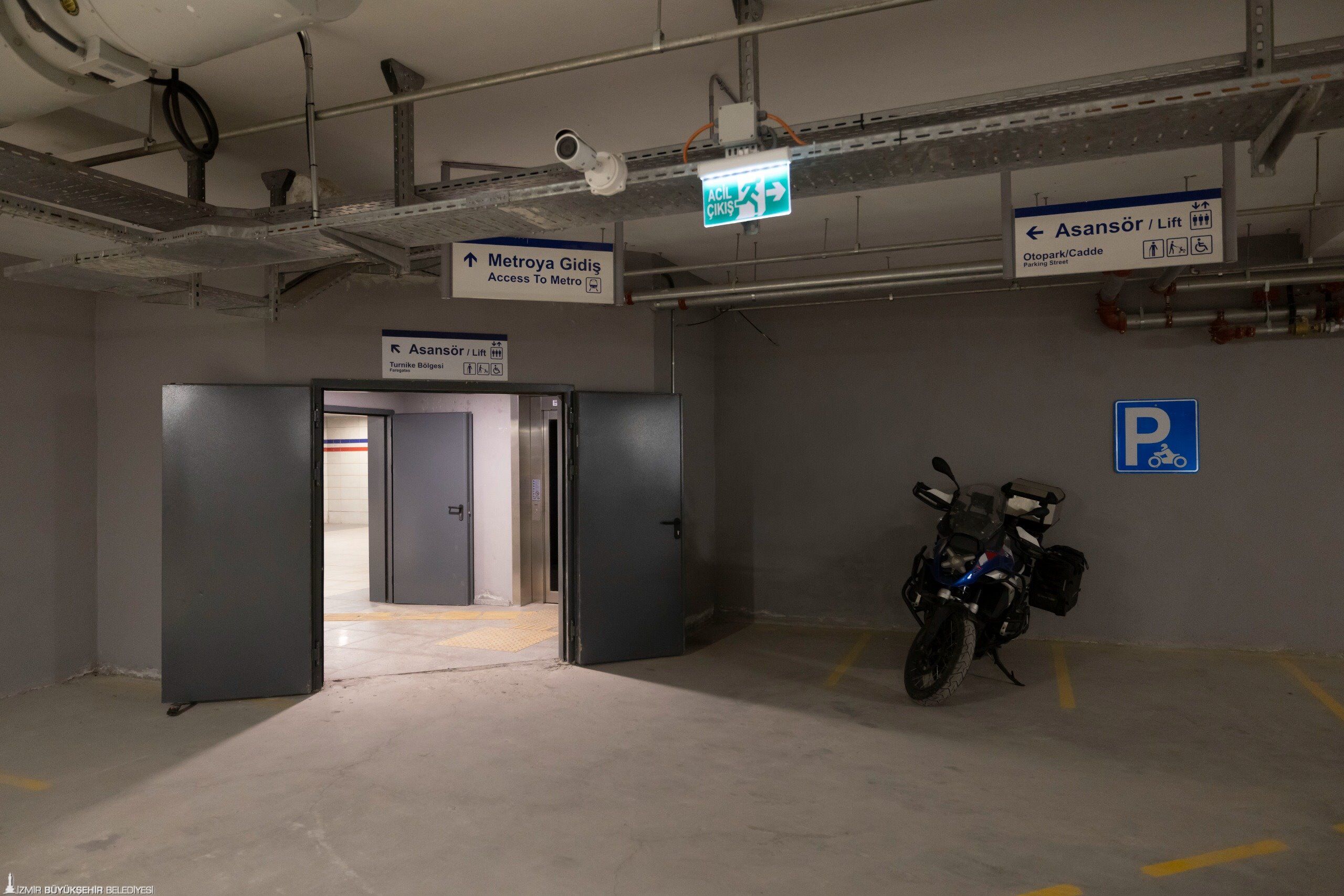 Balçova Metro Otoparkı Hizmete Açıldı 281 Araçlık Kapasite (1)-1