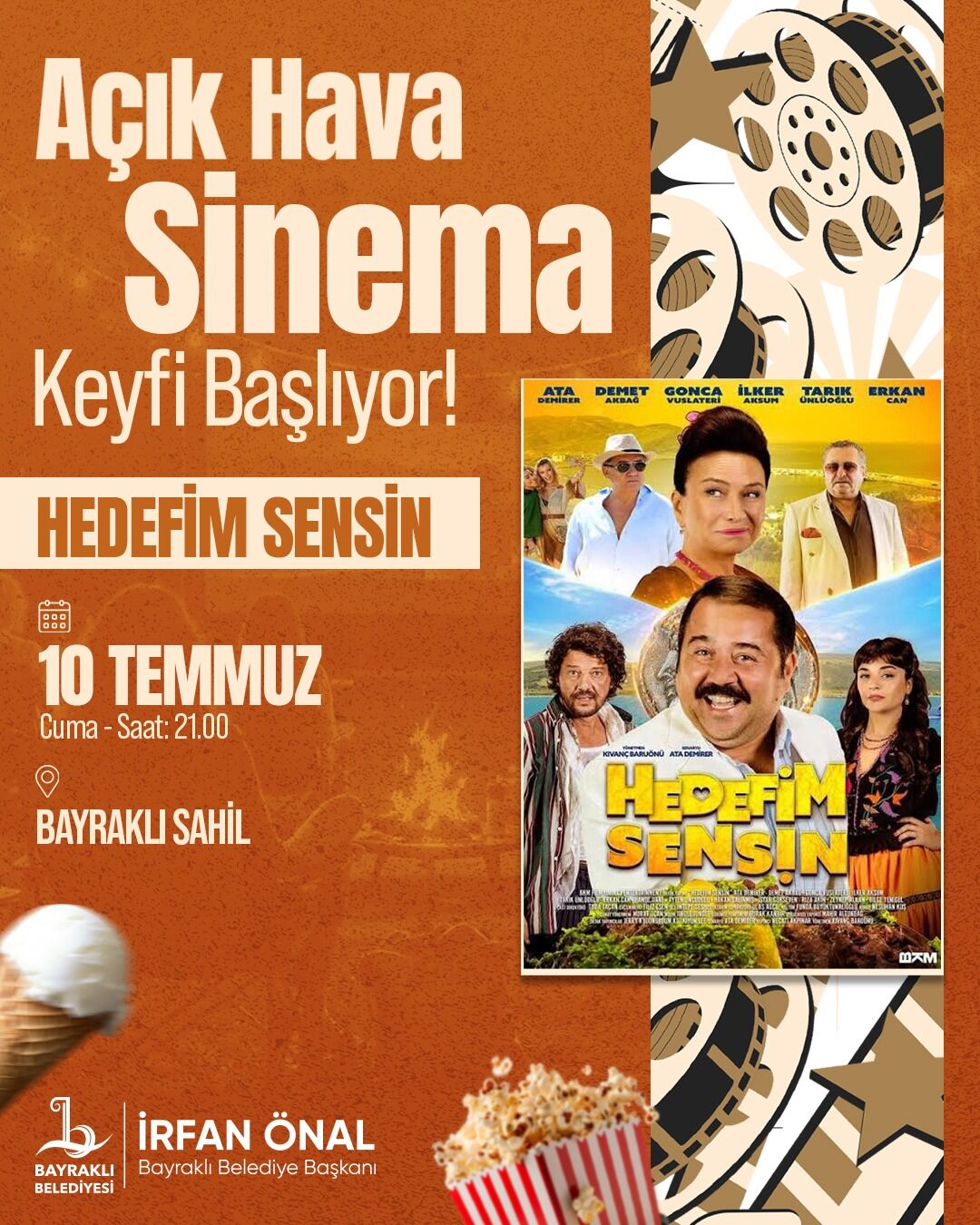Bayraklı'da Açık Hava Sineması Başlıyor İşte Temmuz Programı (4)