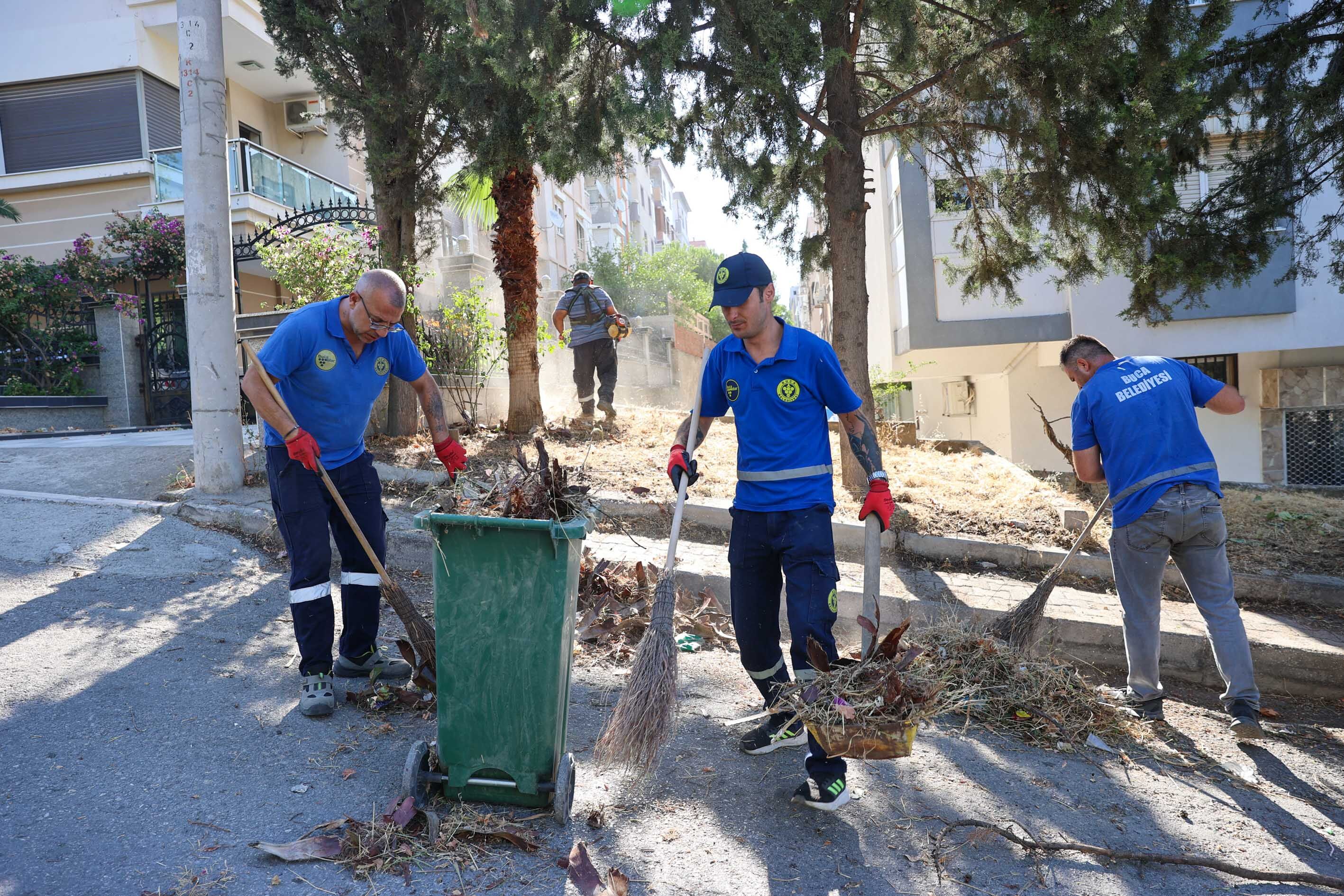 Buca'da Yaz Temizliği Hız Kazandı 47 Mahallede Çalışma (2)