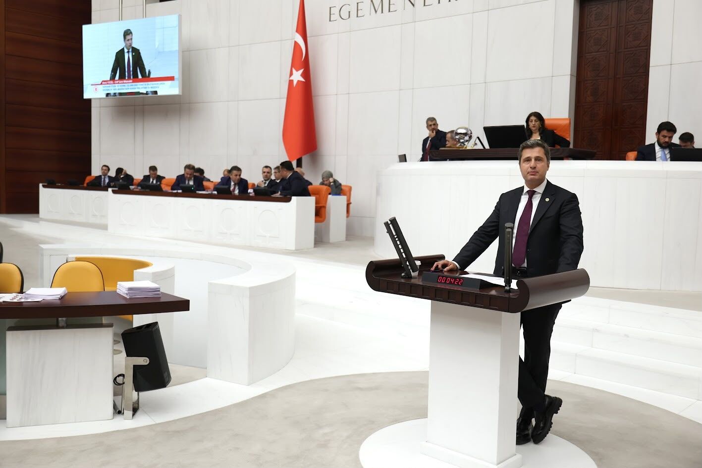 Chp’li Deniz Yücel’den Meclis Kürsüsünde 12. Yargı Paketi Eleştirisi! (2)