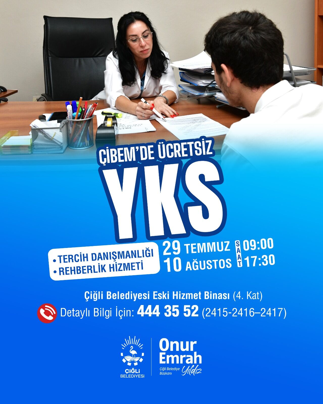 Çi̇bem'den Yks Adaylarına Ücretsiz Tercih Danışmanlığı (2)